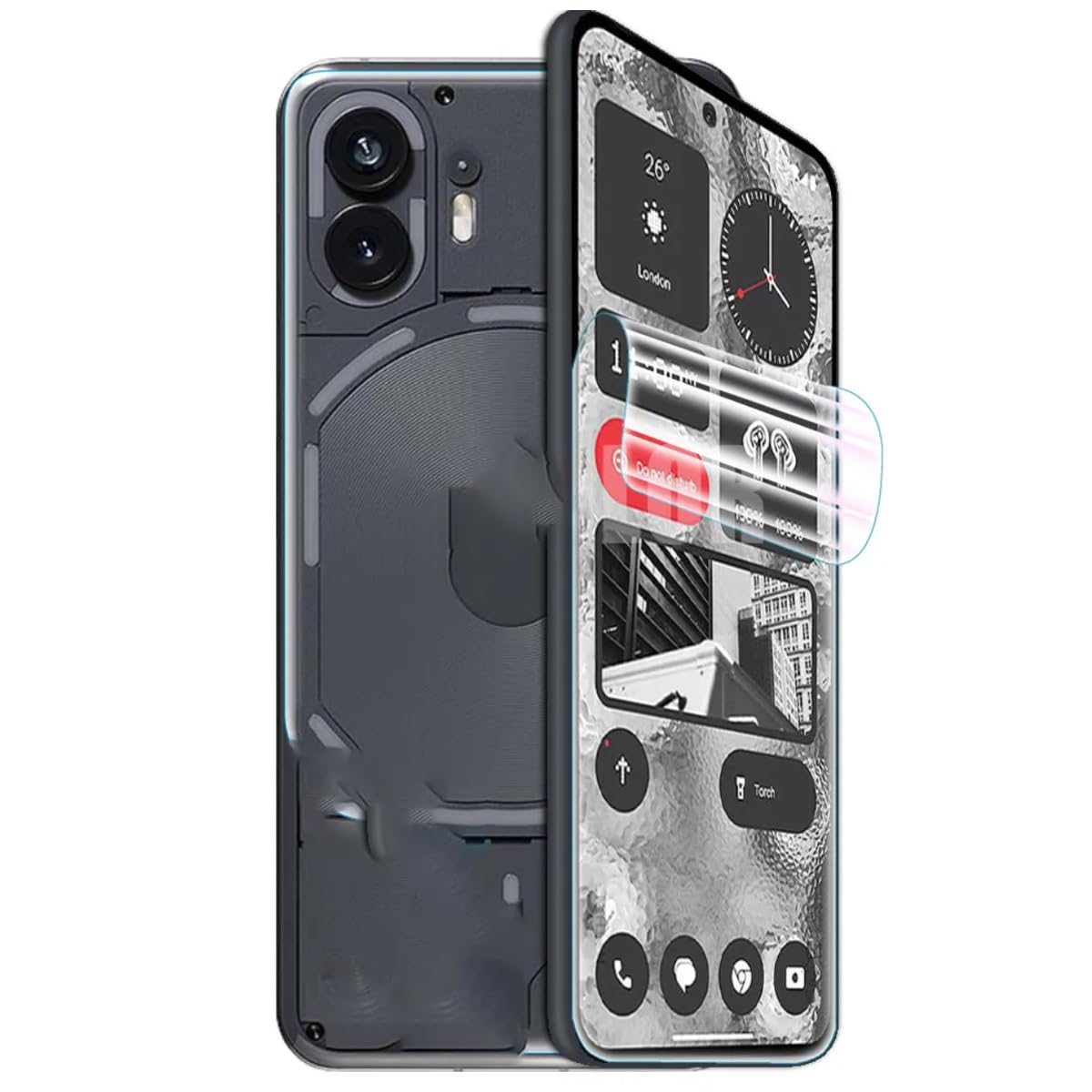 Pellicola Protettiva In Idrogel Per Nothing Phone 3a/3a Pro – Morbida TPU, Autoriparante (2 Pezzi) - 2