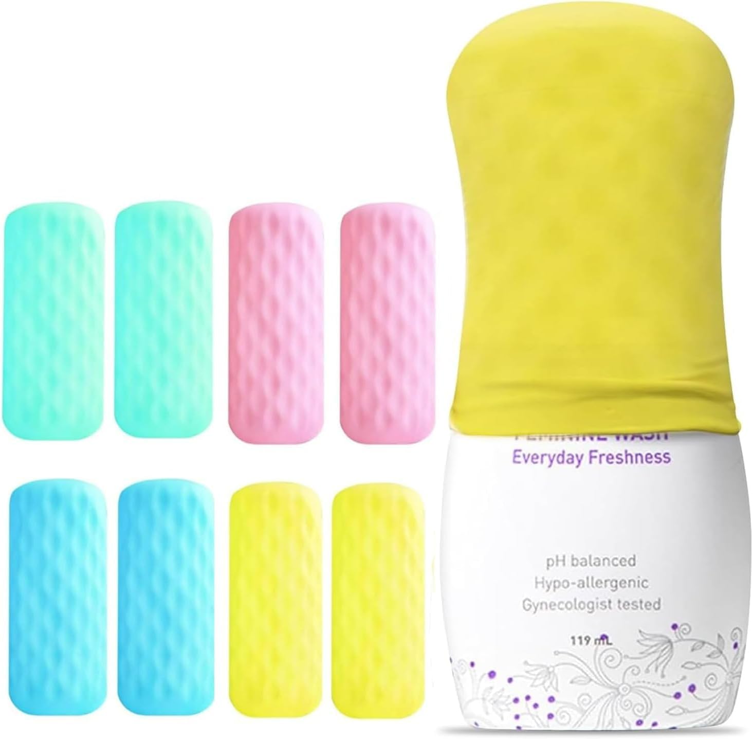 Proxima Direct Silicone Bottle Cover, 8PCS Cruise Ship Essentials Travel Accessories Luggage for Women Men Leak Proofing, Fit Most Travel Size Bottles Toiletries