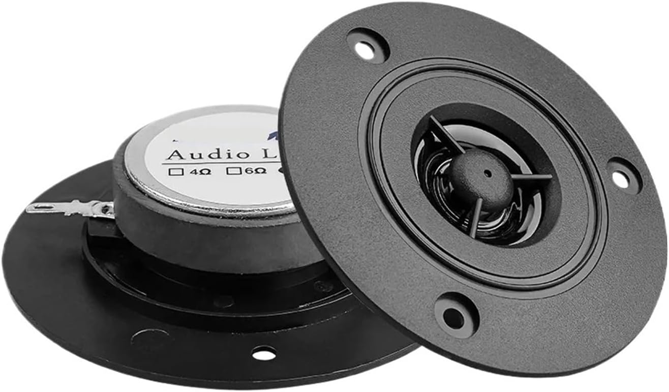 2Pcs 3 Inch Audio Portable Speakers 8 Ohm 10W Speaker Louderspeaker Tweeter Treble for Stereo Sound Box