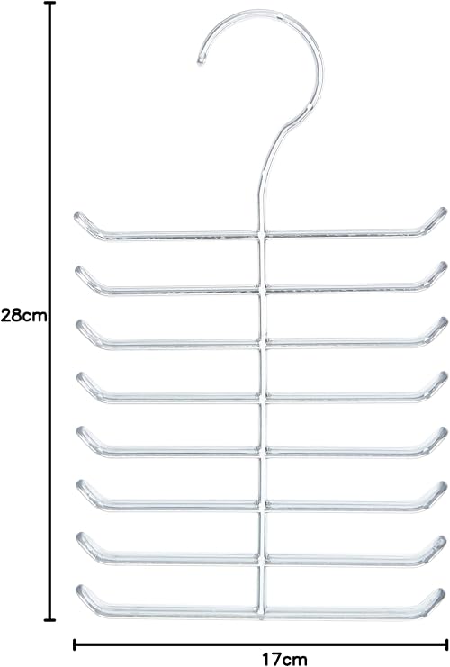 DecoBella Tie Strap, Transparent, 2x17x28 cm