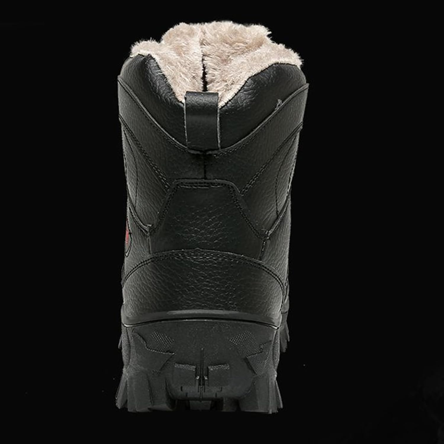 [GUREITOJP] メンズ マウンテンブーツ ボア ウィンターブーツ ボア クッション性 ウォータープルーフ ショート 滑り止め