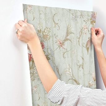 York Wallcoverings Floral Bouquet Removable Wallpaper