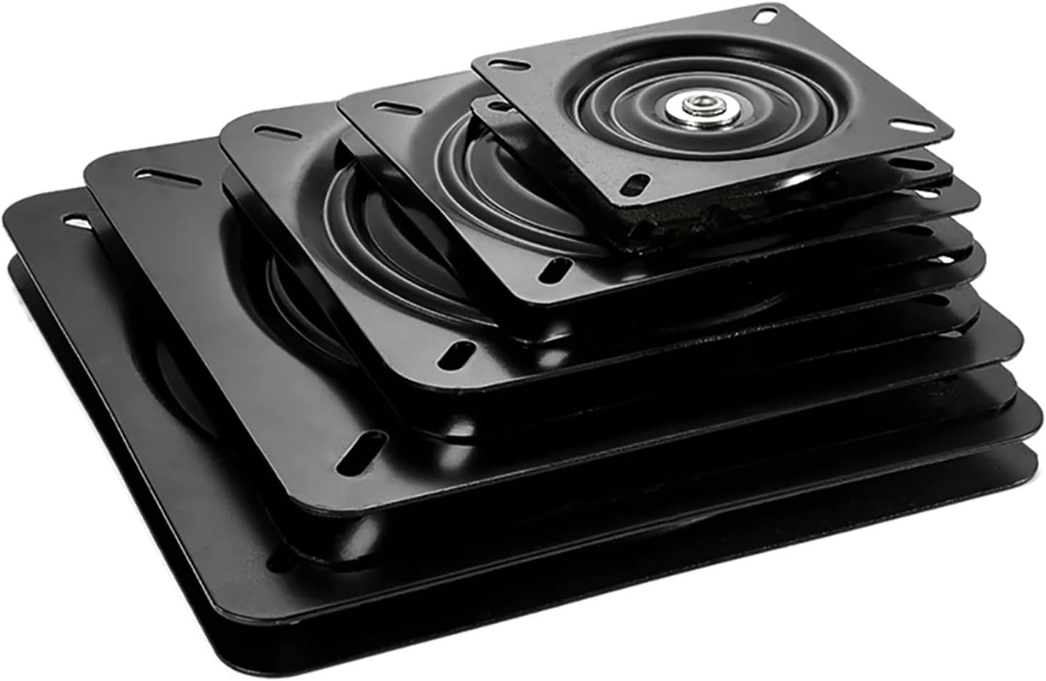 SBTRKT Universal Turntable Rotary Table Bearing Full Bead 6 Inch -14 Inch Thickened Square Iron Turntable Chair Sofa Base Turntable (Color : 10 inches)