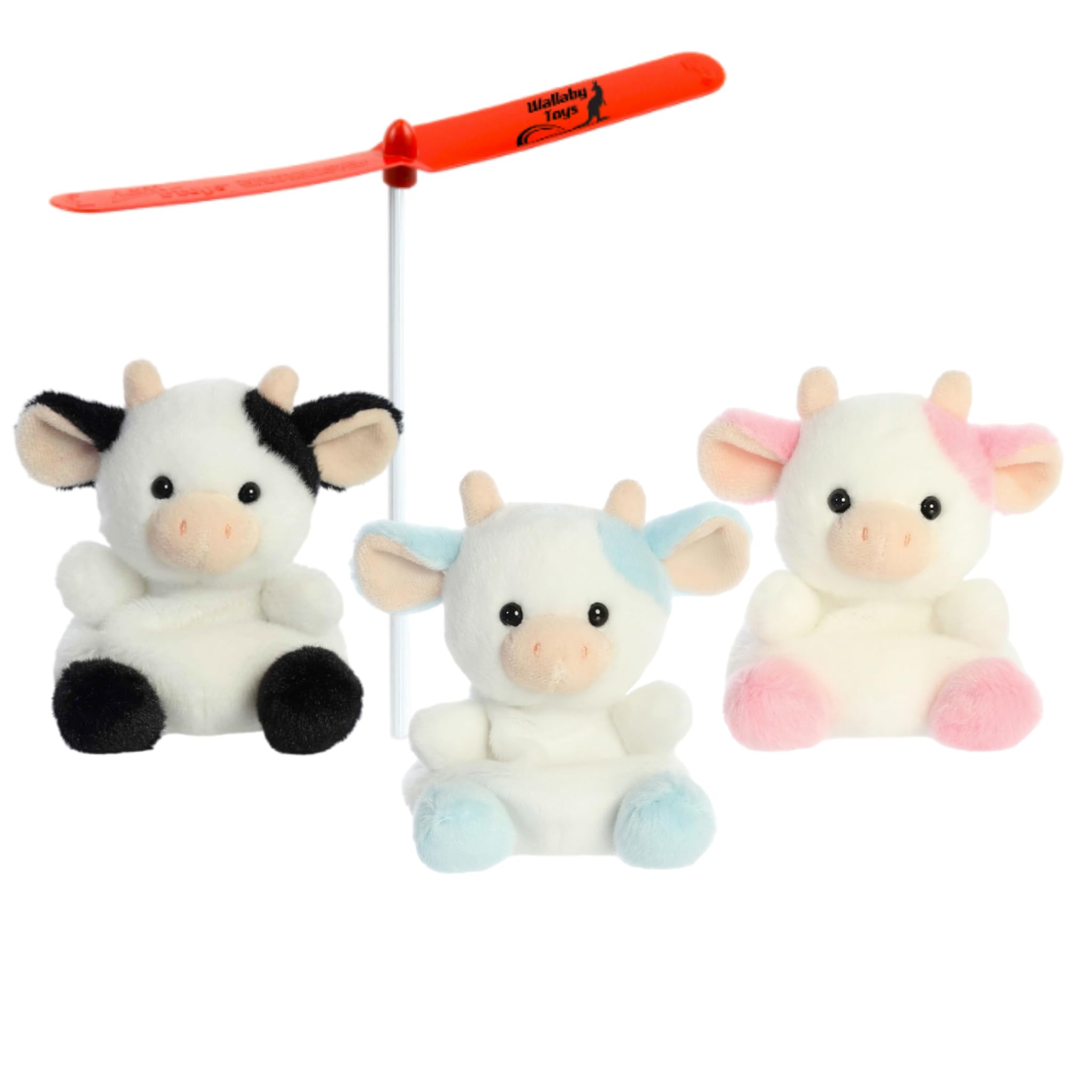 Amazon.co.jp: Aurora Cow Palm Palsぬいぐるみギフトセットセットには