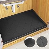 SIKADEER Tapete impermeable para debajo del fregadero, protector de fregadero para organizadores de baño y