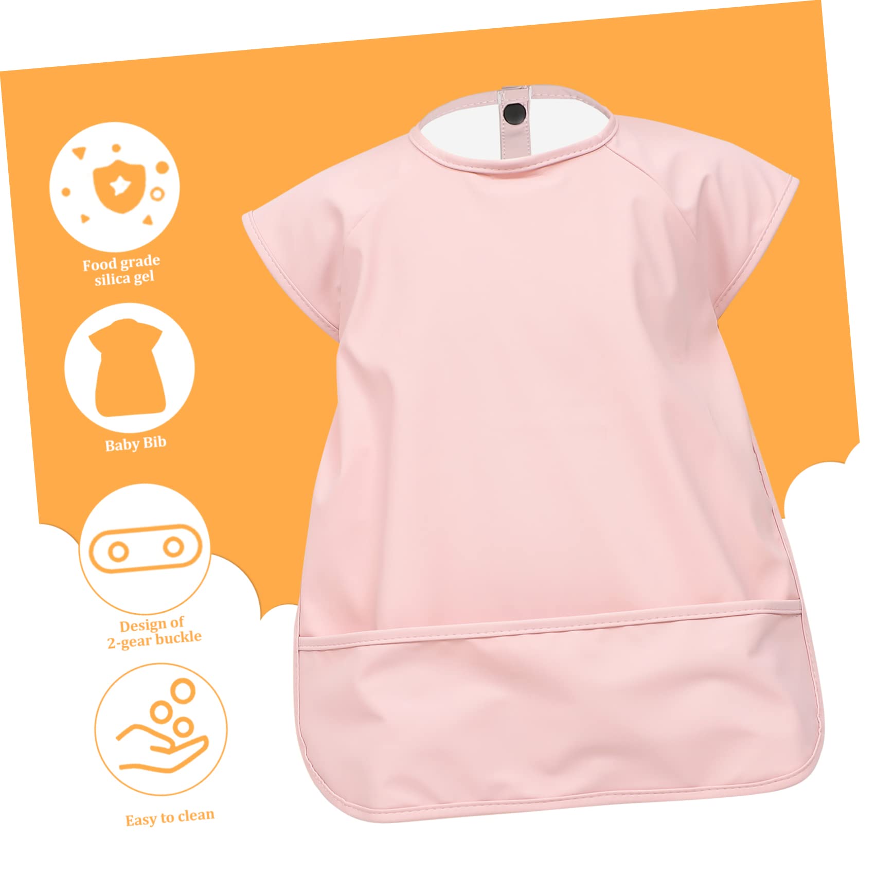 Abaodam Bambino Che Mangia Bavaglino Bavaglino Impermeabile Per Il Bambino Bambino Che Mangia Grembiule Bavaglini Impermeabili Per Bambini Bavaglino Per Neonati Alla Moda Bavaglini Per