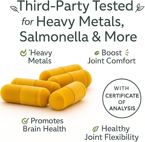 Miniatura 4 de Me First Living Premium Cúrcuma Curcumina 00035 onzas de 95 curcuminoide con pimienta negra como Bioperina 000035 onzas 19x más potente que otros