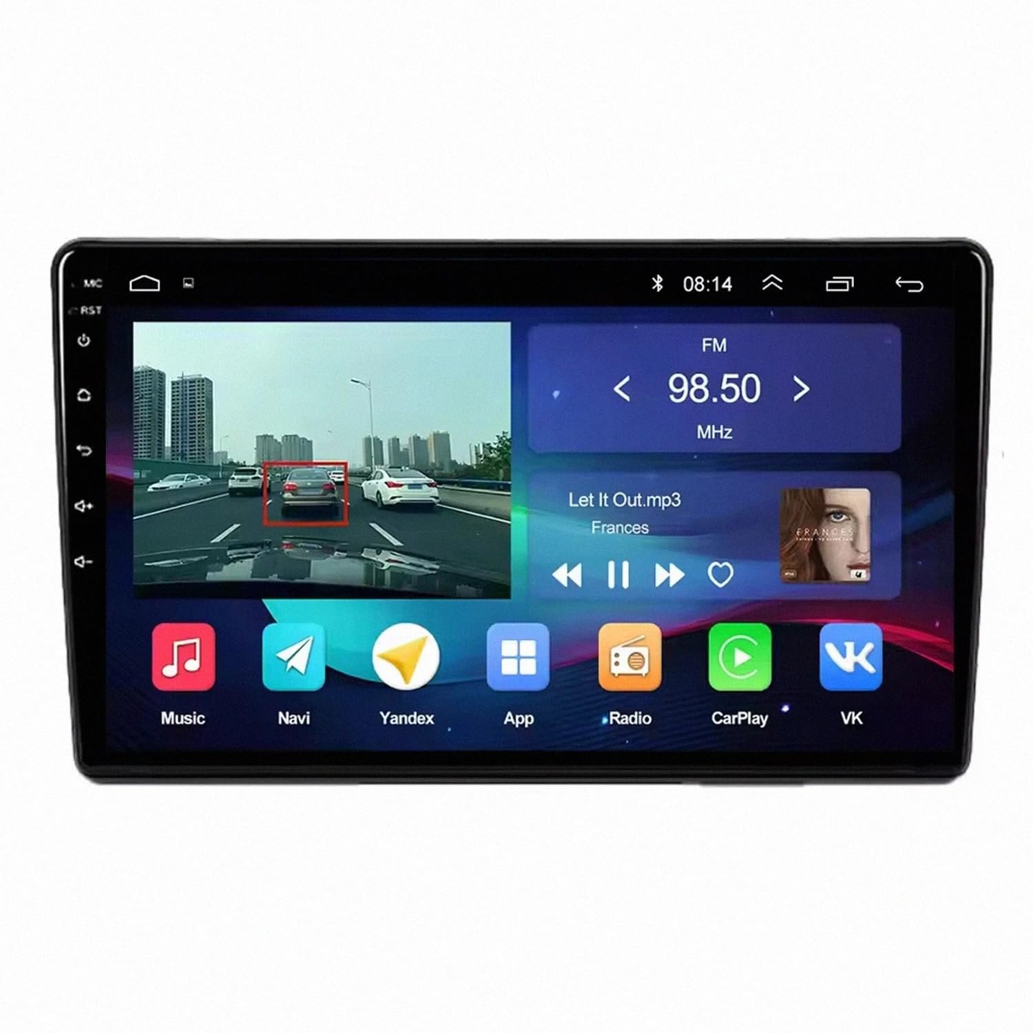 Pantalla Carplay coche de 2G+32G: moderniza tu Citroen Berlingo con Android Auto y Bluetooth 8