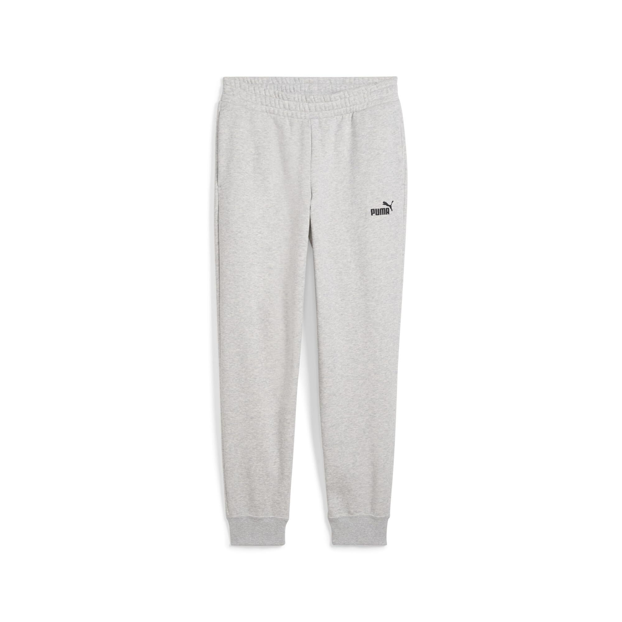 Puma Women's Essentials Logo Slim Trousers - Grey - 10 (S)