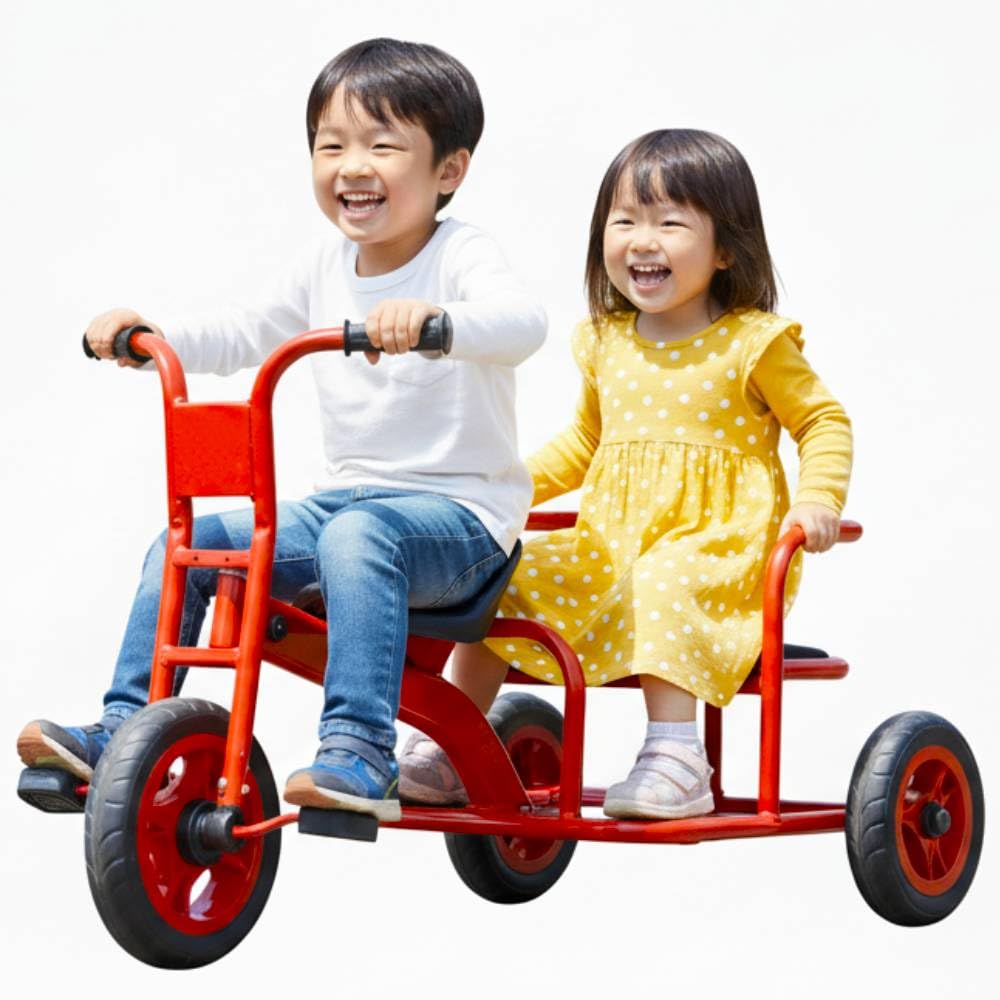 Amazon.co.jp: seathestars 三輪車 二人乗り 子供用 2人乗り 2人用 二