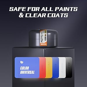 WEICA Ceramic-Boosted Carnauba Wax Paste - Triple-Layer Shield, Dust Repellent & Deep Gloss (200g w/Applicator)