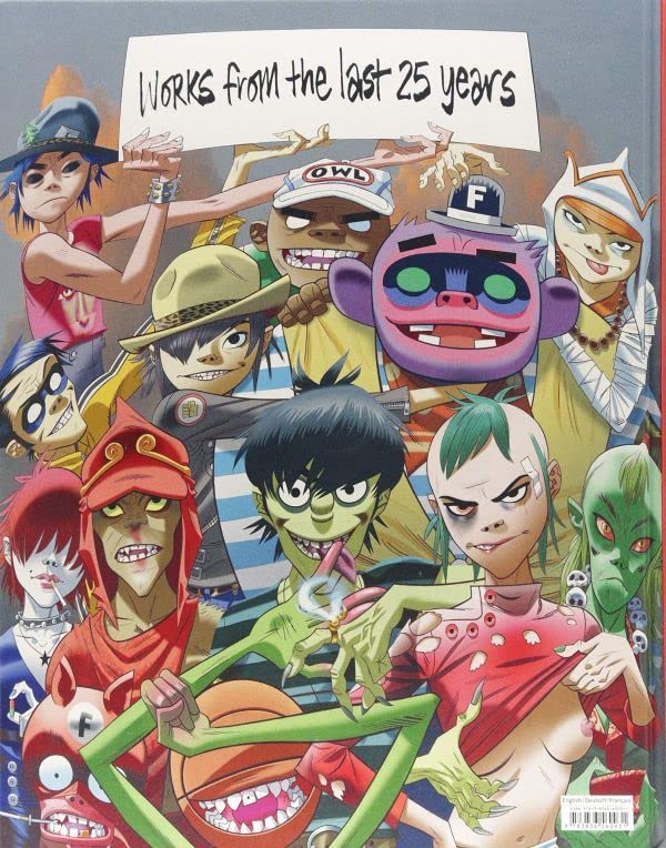 Jamie Hewlett ジェイミー・ヒューレット画集　初版表紙 Amazon | ジェイミーヒューレット 25年分の作ブックJamie Hewlett