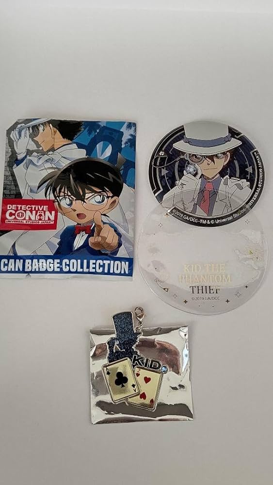 怪盗キッド USJ 缶バッジ 2019