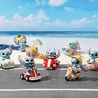 MINISO Lilo & Stitch Trip Collection Blind Box Figure Model Random Design Box Toy Collectible Toy for Home Decor Birthday Gifts