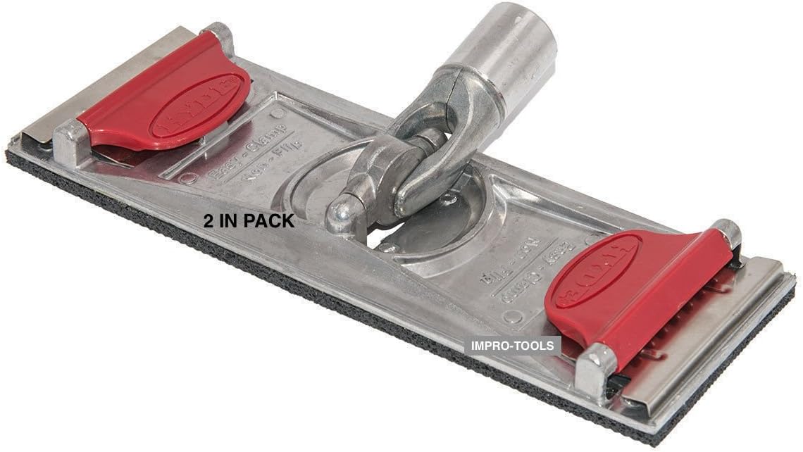 hyde Aluminum Pole Sander Head Only 2 IN PACK