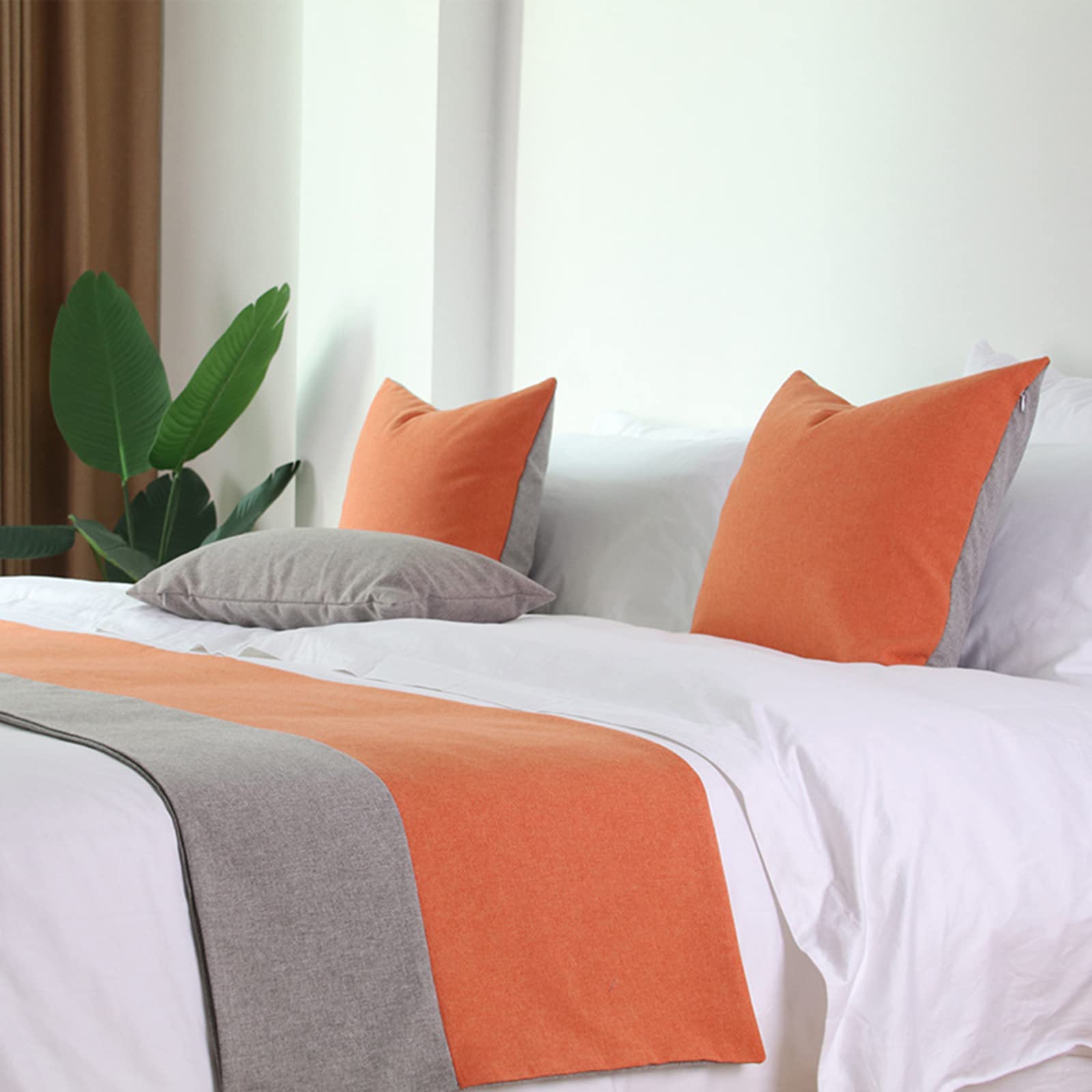 Bandera decorativa de cama para solucionar manchas de zapatos en el hogar y albergues