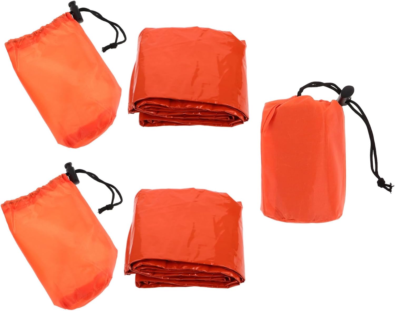 TOYANDONA 3set Thermal Sleeping Bag for Outdoor Activities Lightweight Compression Bag for Camping and Emergencies Versatile Emergency Sack with Fit and Compact Design