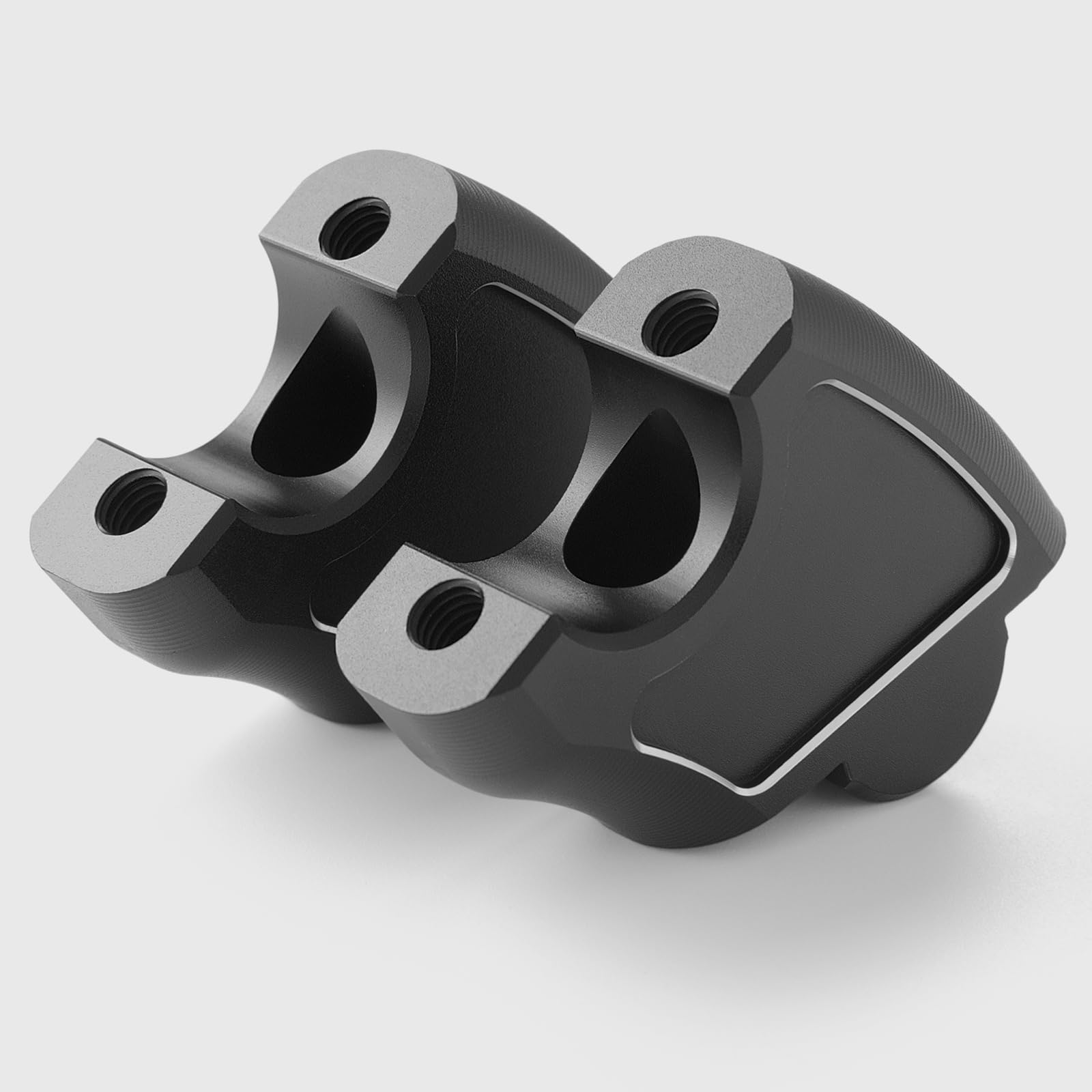 Riser per manubrio per moto, morsetto per manubrio CNC, altezza 45 mm, arretrato di 25 mm Compatible with Rebel CMX 250 CMX 300 CMX 500 17-24 CMX1100 20-24 Accessori