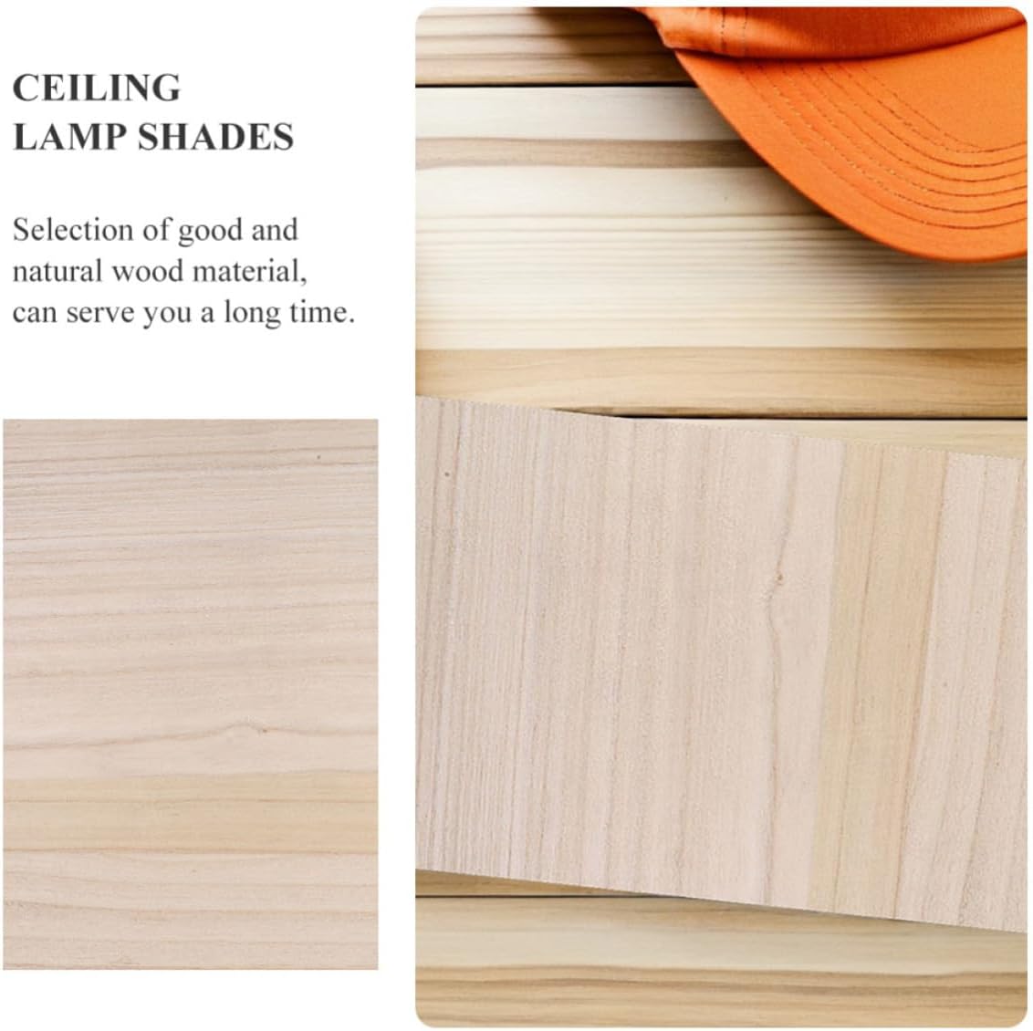 8pcs Lightweight Wood Karate Breaking Boards 0.3cm Thickness for Beginners Practicing and Performing Taekwondo Test and Competition Training Accessories