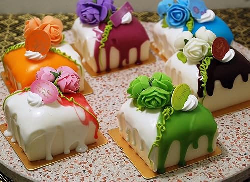 Miniatura 6 de Webake Molde cuadrado de silicona de 3 x 3 pulgadas para hornear porciones individuales para pastelería, cubitos de hielo, gelatina, jabón, velas,