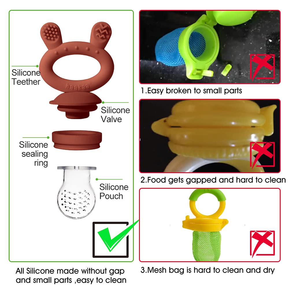 Buy Haakaa Baby Fruit Food Pacifier 