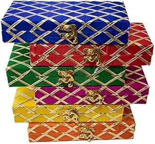 Set of 4 Wedding Favor, Cash Box, Christmas Gift, Wedding Gift, Diwali Gift, Valentine Gift, Indian Gift, Indian Bridesmaid box, Return Gift (8)