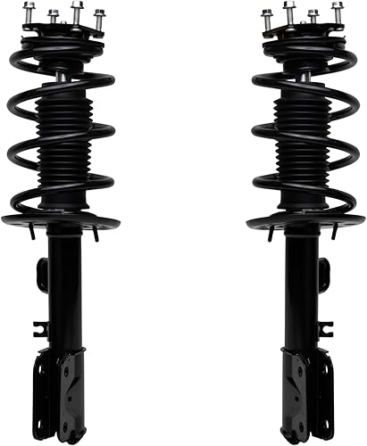 Miniatura 78 de Detroit Axle - 2 puntales delanteros para Chevrolet Aveo Aveo5 Pontiac G3 Wave, 2 puntales con suspensión de reemplazo de montaje de resorte