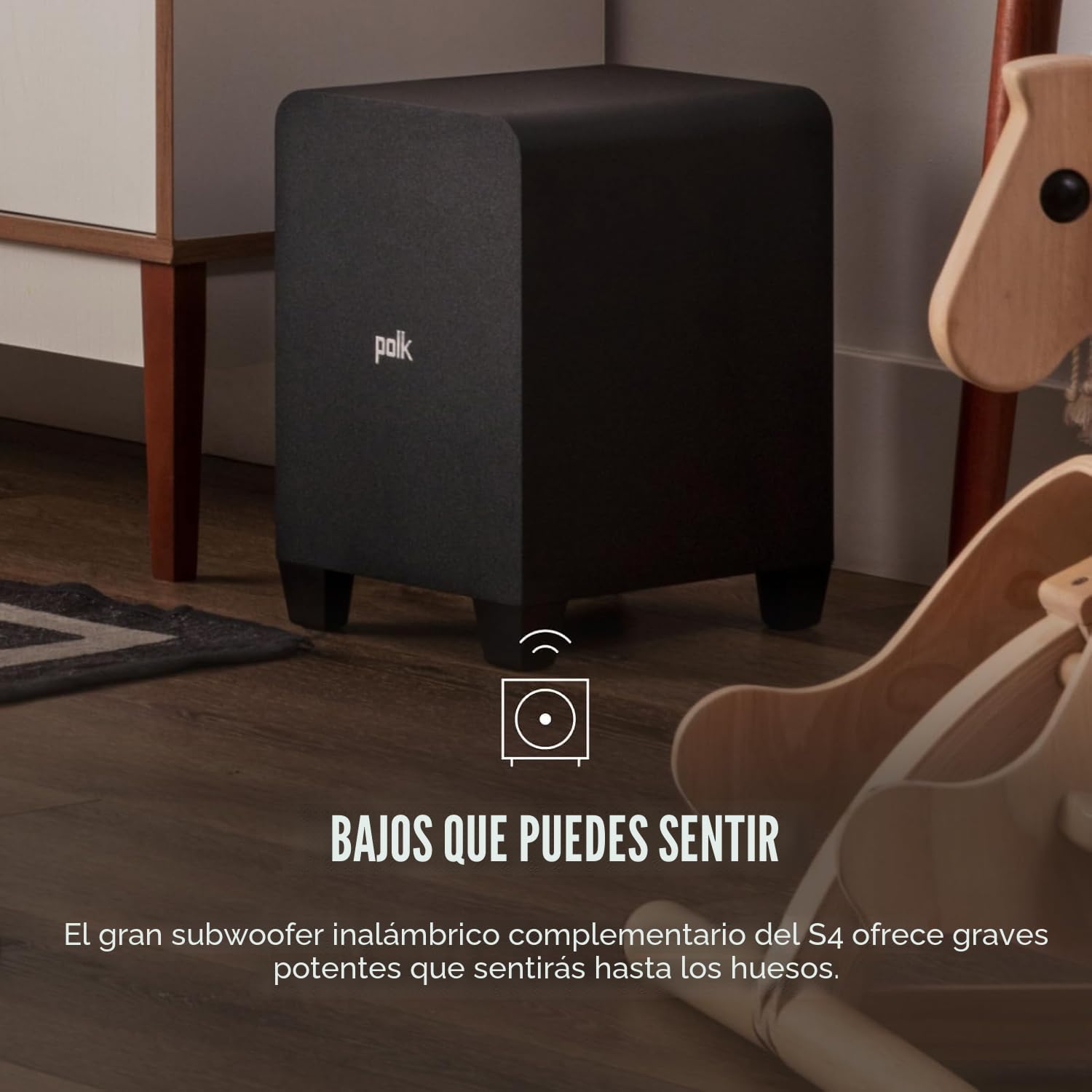 Amazon.com: Polk Audio Signa S4 Barra de sonido para TV con