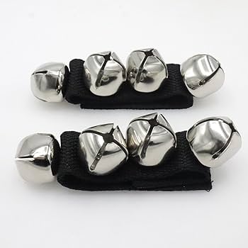 thumbnail image 2 of Jingle Bell Rock FEPITO 22 Pieces Christmas Band Wrist Bells Bracelets Jingle Bells Musical Ankle Bells Rhythm Instrument Percussion Christmas Party Decoration Favors Desk Bell 2 of 13