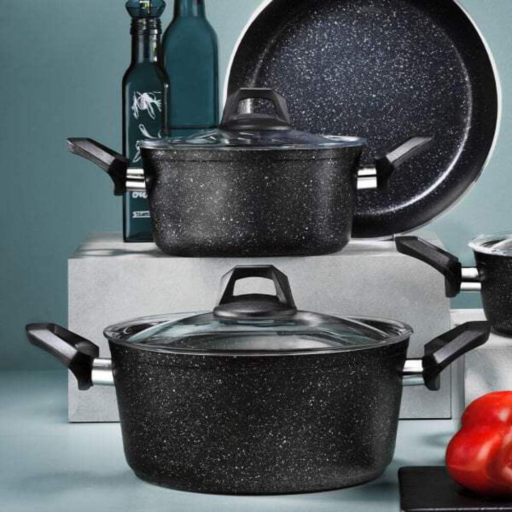Lot De 7 Poêles Tefal – État Neuf Avec Défauts Mineurs – Compatible Gaz/électrique