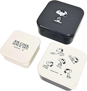 スヌーピー キャラクター シールランチ3P ランチボックス お弁当箱 弁当箱 弁当 3個セット 日本製 レンジ対応 SLL-1503 JOE COOL