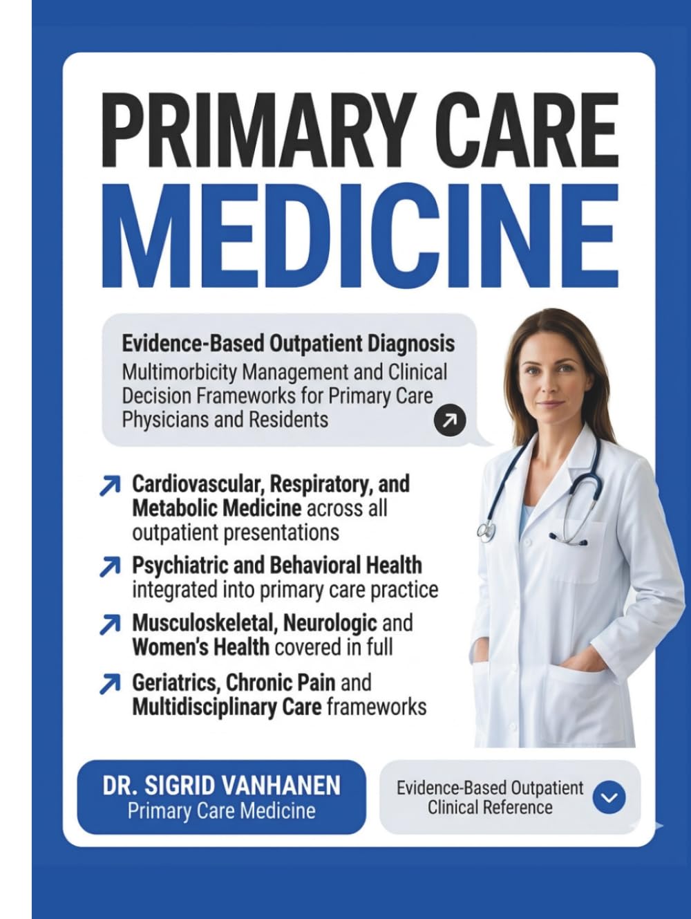 Primary Care Medicine: Evidence-Based Outpatient Diagnosis, Multimorbidity Management, and Clinical Decision Frameworks for Primary Care Physicians and Residents