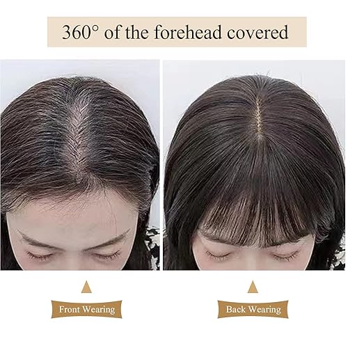 Miniatura 3 de meralona Toppers de cabello humano real para mujer