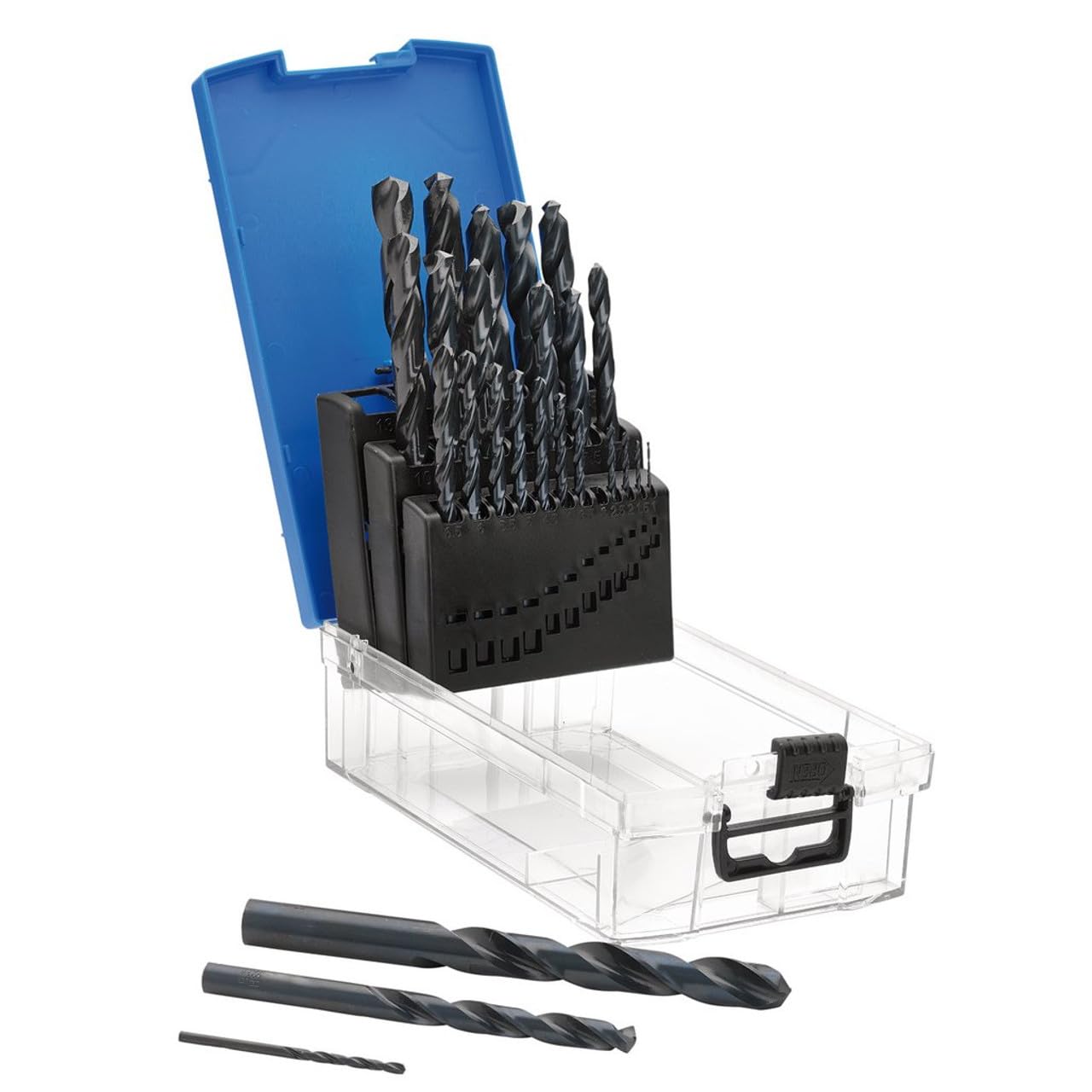 Draper Lot de 25 forets HSS noirs 08853 pour métal, bois et plastique