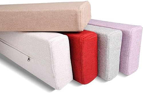 Miniatura 6 de Almohada larga para cabecero, tamaño personalizado, para sofá cama, extensor de colchón de cama suave y cómodo extraíble