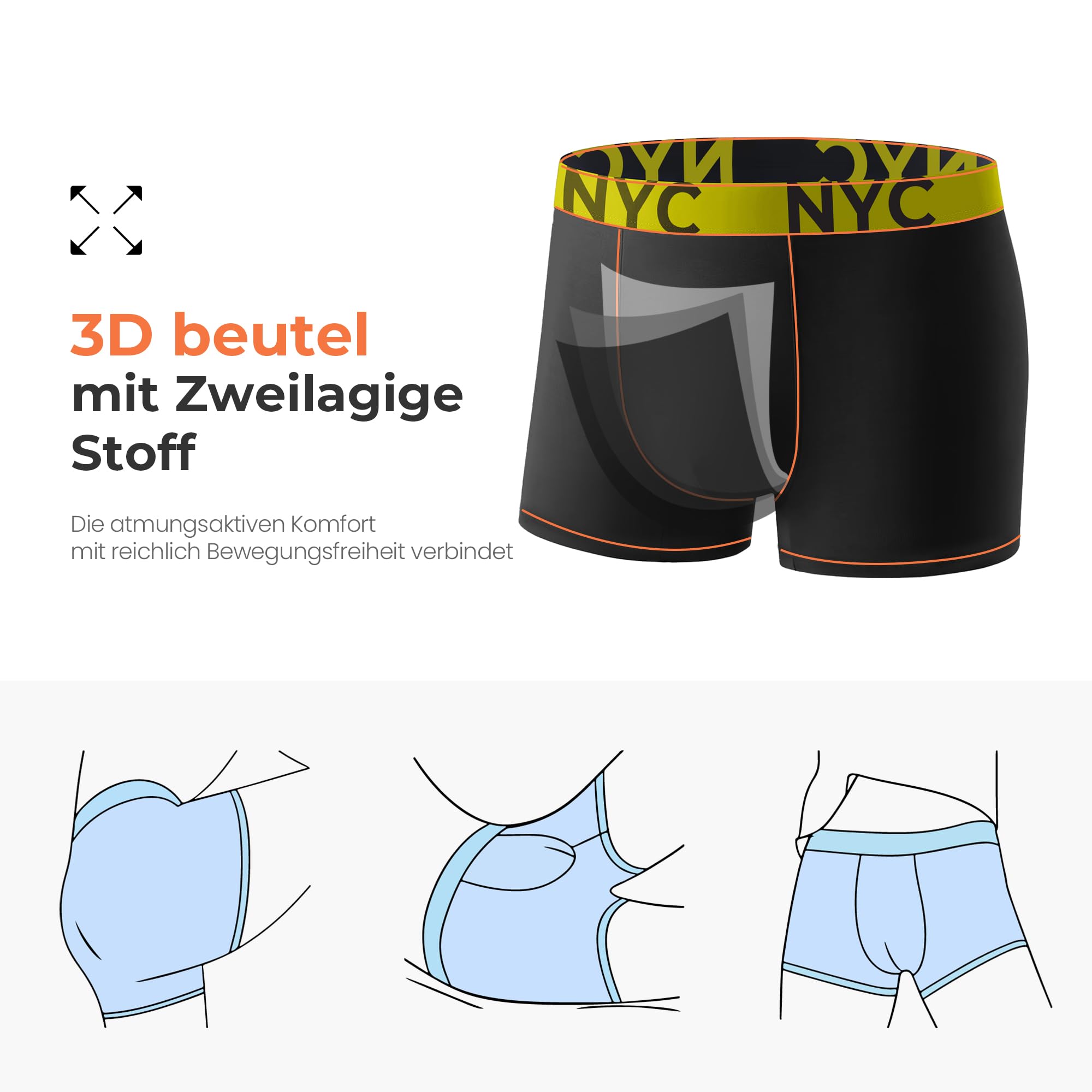 Desanlapi Confezione da 10 Boxer da Bambino in Cotone Nero 158-164 | Cinture colorate,Biancheria Intima Giovanile, Boxer per Ragazzi, Comodi Elastiche e Traspiranti