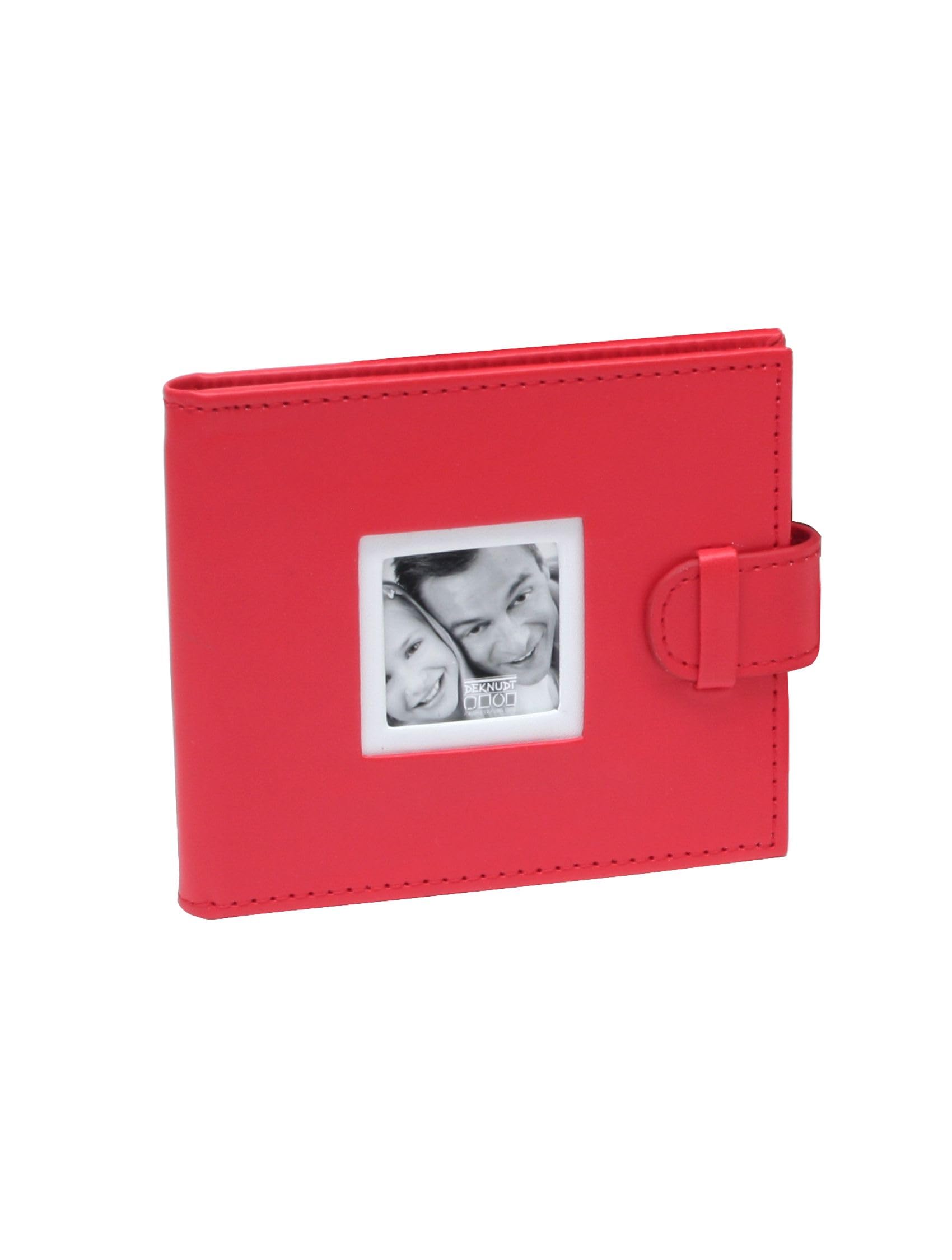 Album pochettes Deknudt S65BF4 cuir rouge l'idée cadeau parfaite pour photos 6x8