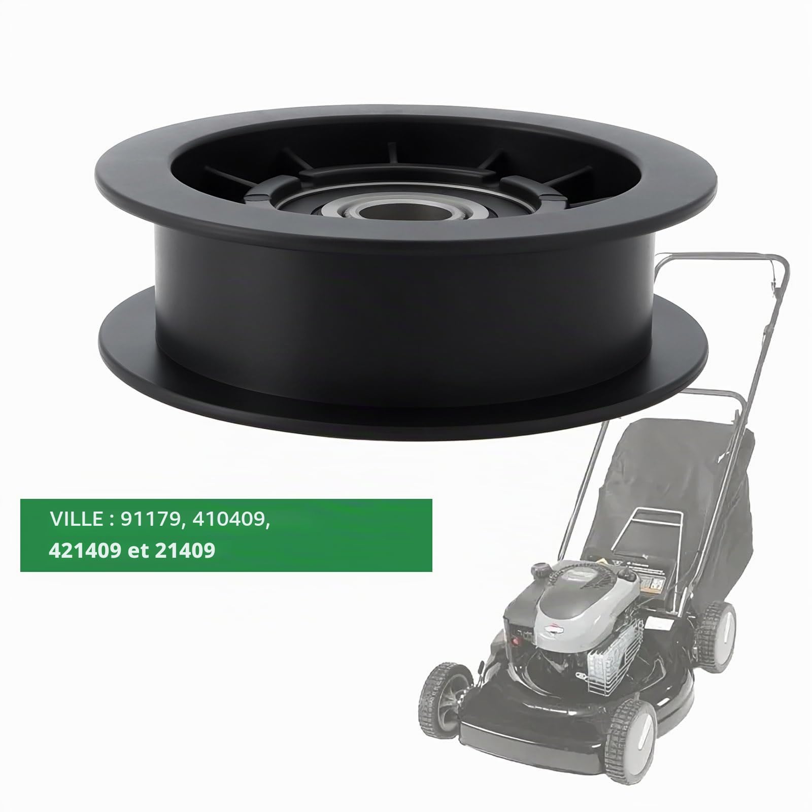 Poulie Tendeuse 410409 85 X 17 X 27 Mm Compatible avec Tondeuse à Gazon Murray