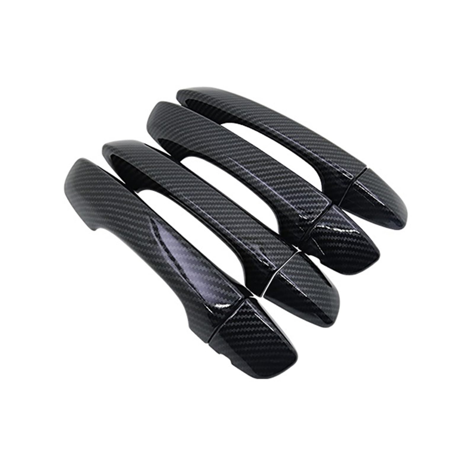 Drezzo Car Exterior Door Handle Door Handle Cover Trim Car for Protective Stickers for VW for Touran MK2 5T 2015-2022(4Handle NO Keyhole)