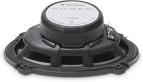 Miniatura 5 de Rockford Fosgate T1462 Power 4"x6" Altavoz coaxial de rango completo de 2 vías - Negro (par)