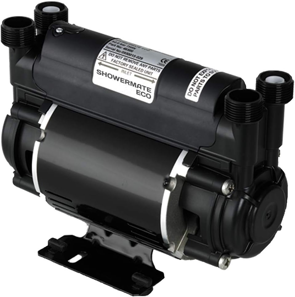 Showermate Eco Twin 1.5 Bar 46502 Positive Head Shower Pump Amazon.co