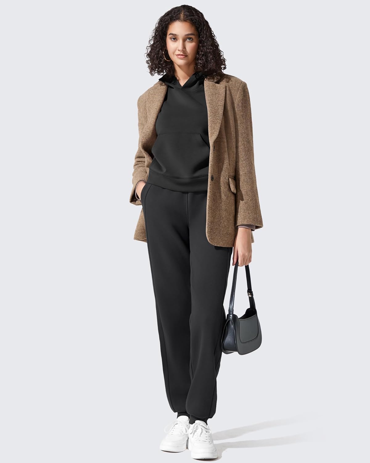 G4Free Flurrylux Cotton Fleece Lined Joggers for Women High Waist Sweatpants Winter Pants Warm Casual Lounge Workout - Image 3