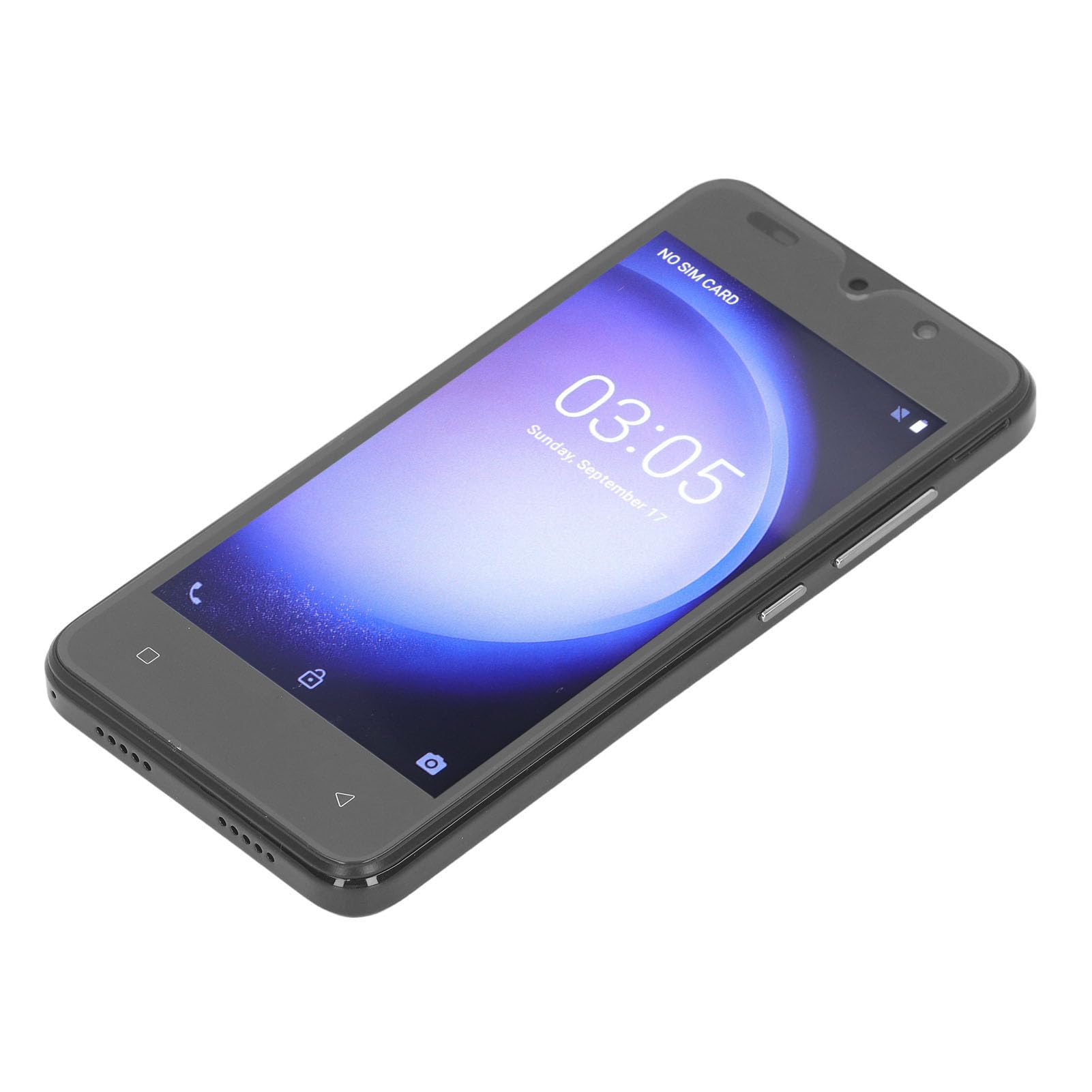 Generic Telefon Komórkowy, 5.0 -cal 5 MP 8 MP Smartfon HD do Połączenia (BLACK)