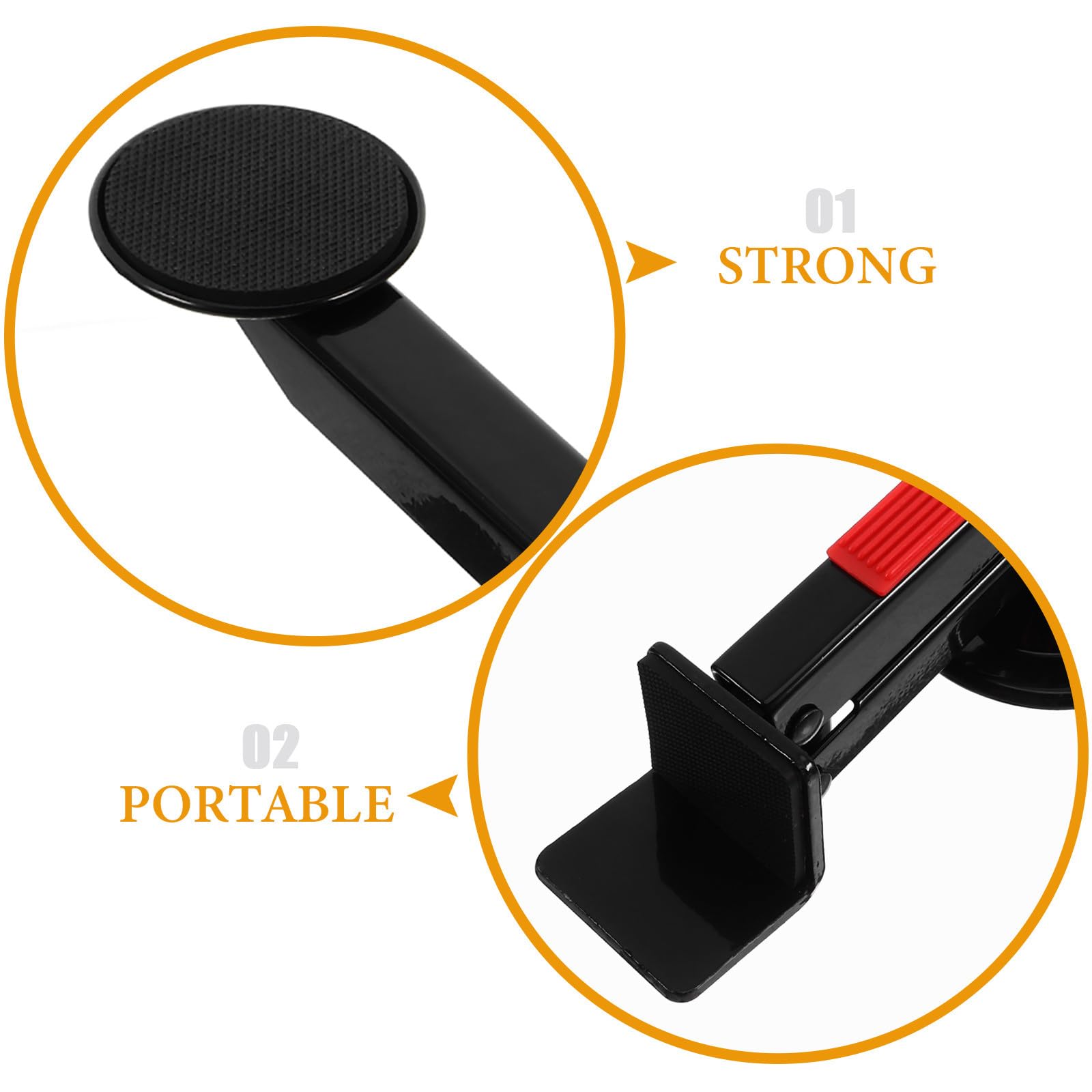 OSALADI Strumento di Sollevamento per Porte a Pedale Attrezzo per Installazione Porte in Legno Pesanti Utensile Manuale per Installatori per Lavori Rapidi ed Efficienti
