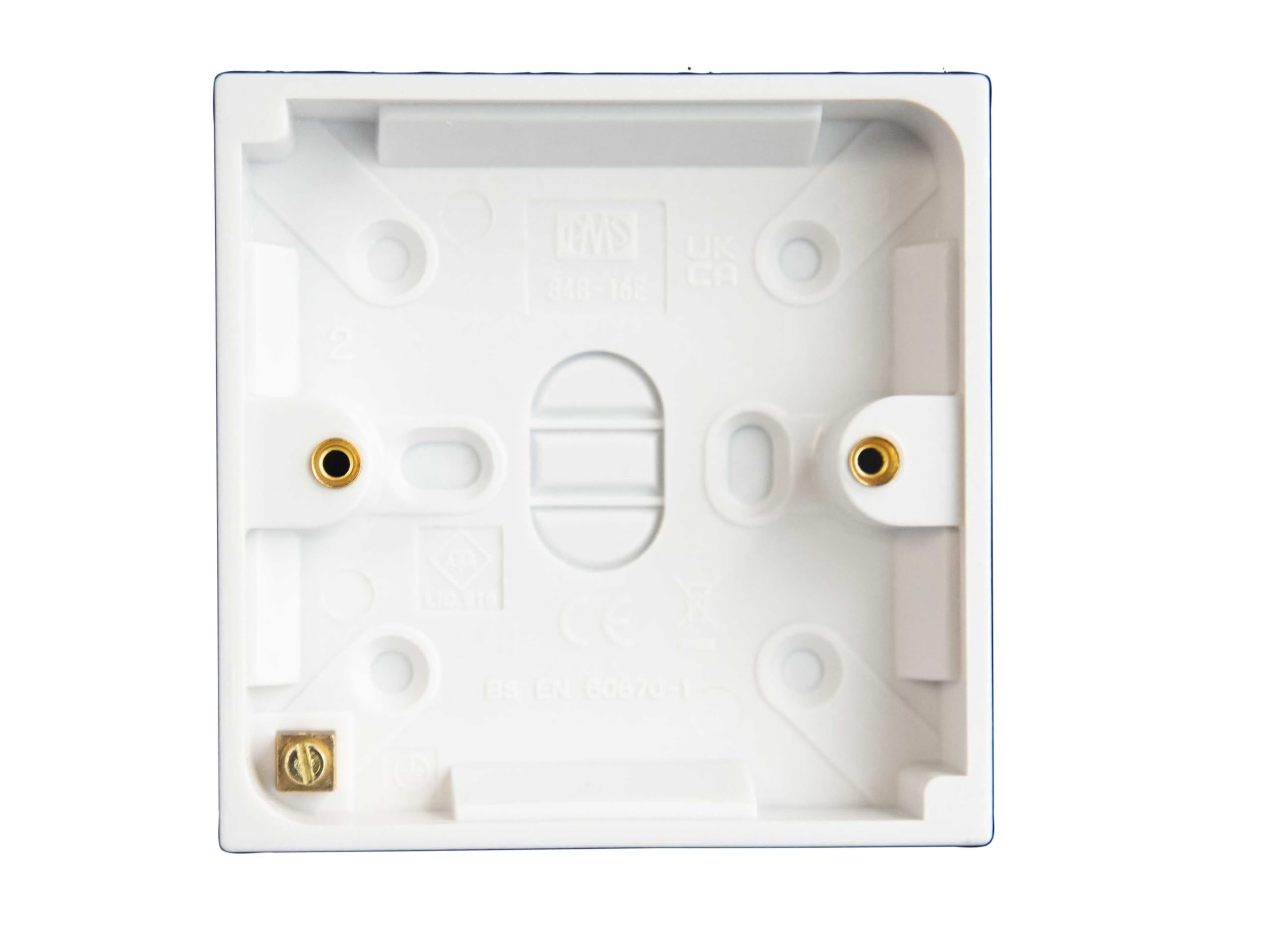 Dencon 8897NB Pattress Box 1-Gang 18mm