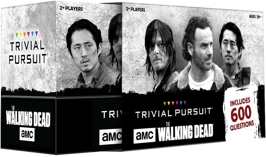 USAopoly TP116-469 AMC The Walking Dead Trivial Pursuit Game, Multicolor