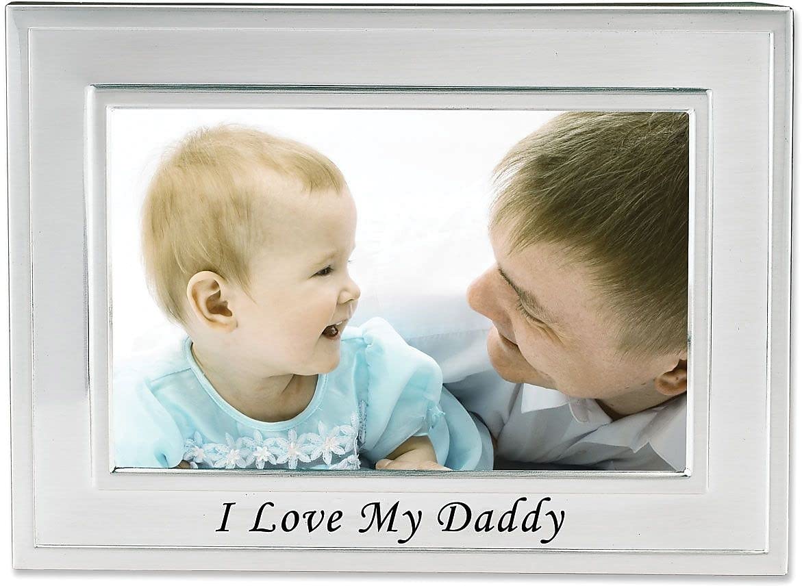 Lawrence Frames I Love My Daddy Silver Plated 6x4 Picture Frame