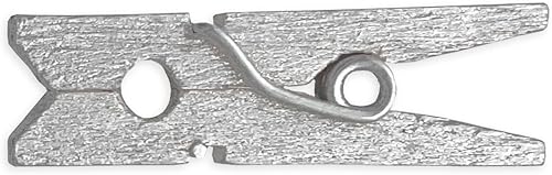 Miniatura 14 de LWR CRAFTS Mini pinzas de madera para manualidades 100 por paquete 1 pulgada (2,5 cm) (Negro)