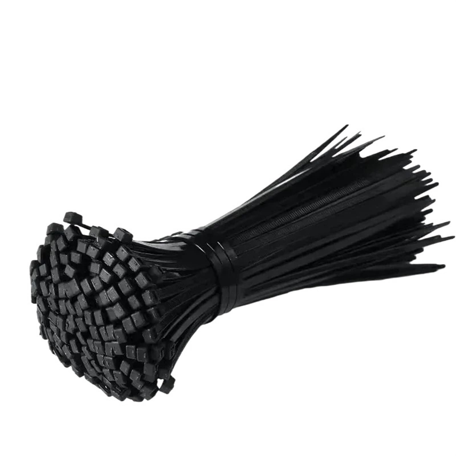 L6nqiag Black(3X100mm) Nylon Cable Ties Plastic Nylon Cable Ties Self-Locking Cord Straps Home Office Cables Fastening Loop Wraps Wire Organizer(,100Pcs)