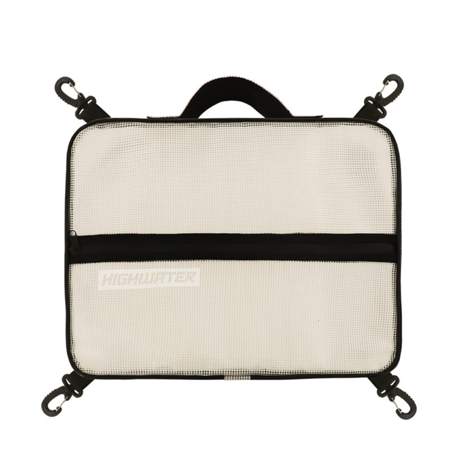 Water-Resistant Paddleboard Deck Bag with Pockets Slim Paddleboard Deck Bag Zippered Zipper for Paddleboarders, Kayakers, Paddleboarding, Kayaking, White-image-49